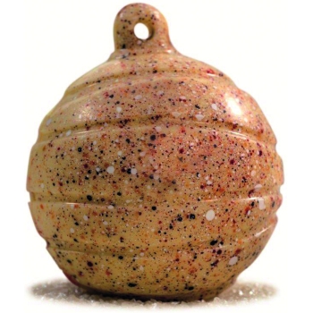 PLAQUE DECOR BOULE DE NOËL - 6 X 40 GRAMMES